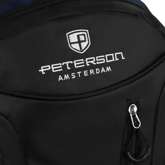 Peterson Hátizsák PTN PWY-01 Navy + fekete