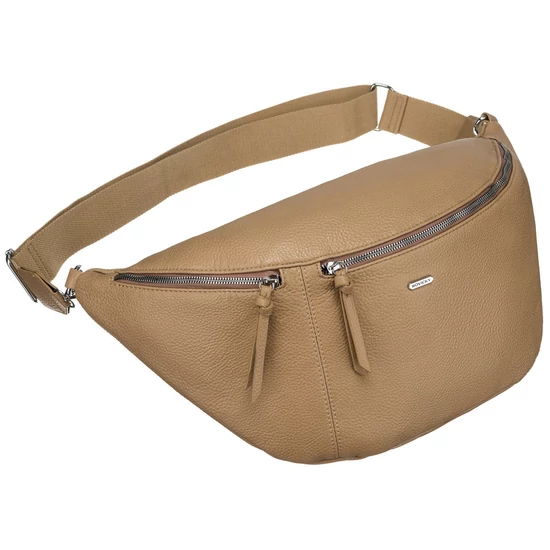  Női oldaltáska/övtáska PU R-103-02 Beige