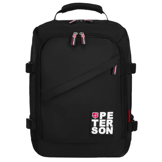 Hátizsák PTN PLG-02-D Fekete+piros