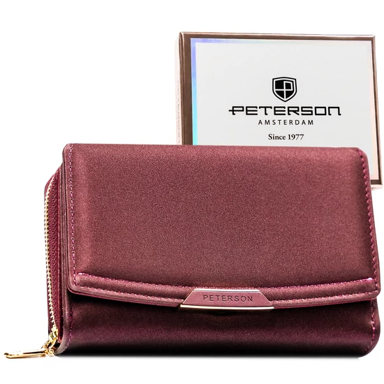 Női öko pénztárca PTN 001-HN6 Plum