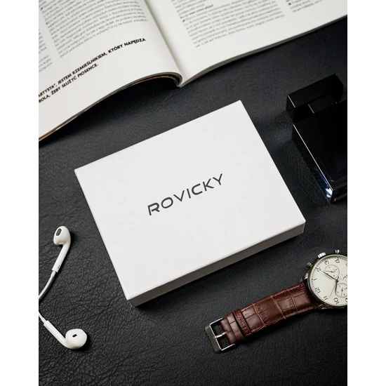ROVICKY RFID bőr pénztárca N992-PZ-CCR-RFID