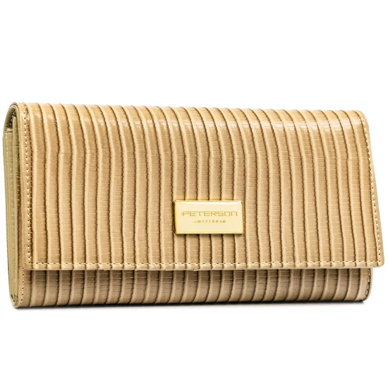 Női pénztárca bőr+PU PTN PS122-CRV KHAKI