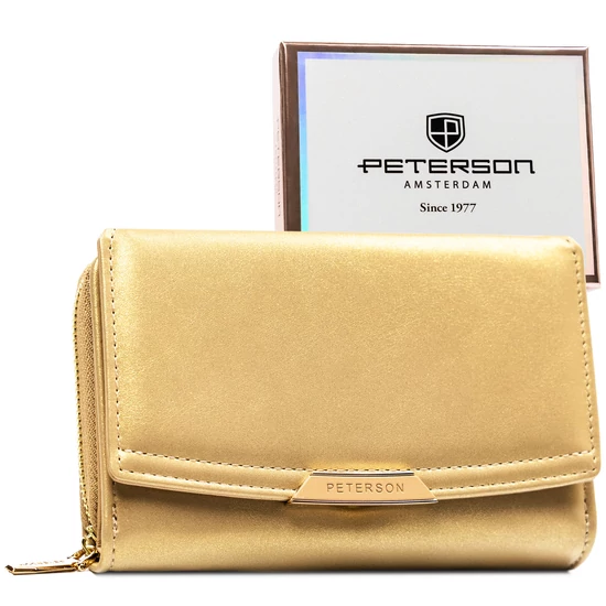 Női öko pénztárca PTN 001-WD8 D.Beige