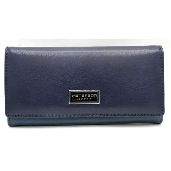 Női pénztárca bőr+PU PTN PX22-F773 Navy