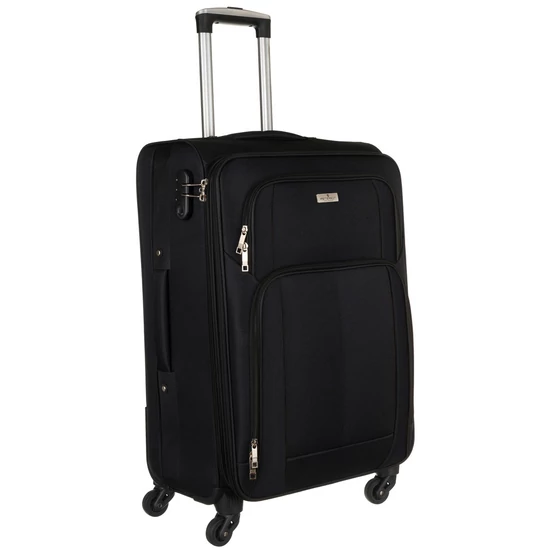 Bőröndkészlet PTN 5209-SET Fekete+Fekete