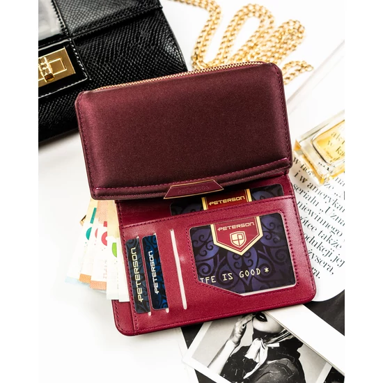 Női öko pénztárca PTN 001-HN6 Plum
