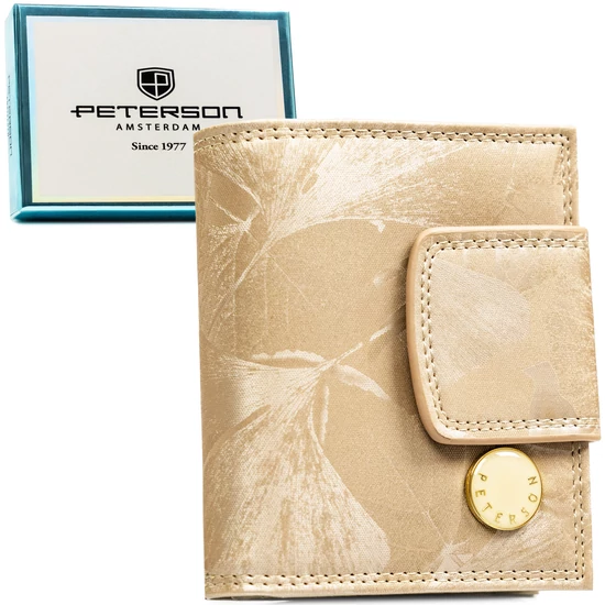 Peterson pénztárca PTN PS329-MLF Bézs színű