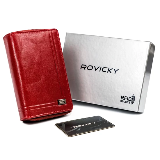 ROVICKY RFID bőr pénztárca CPR-008-BAR