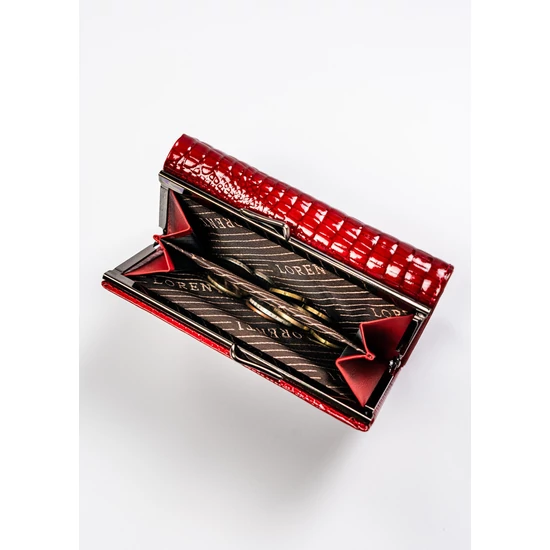 Női bőr pénztárca 55020-CRY-RS-BL RED