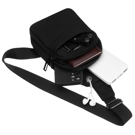 Peterson testtáska R-73209 Fekete