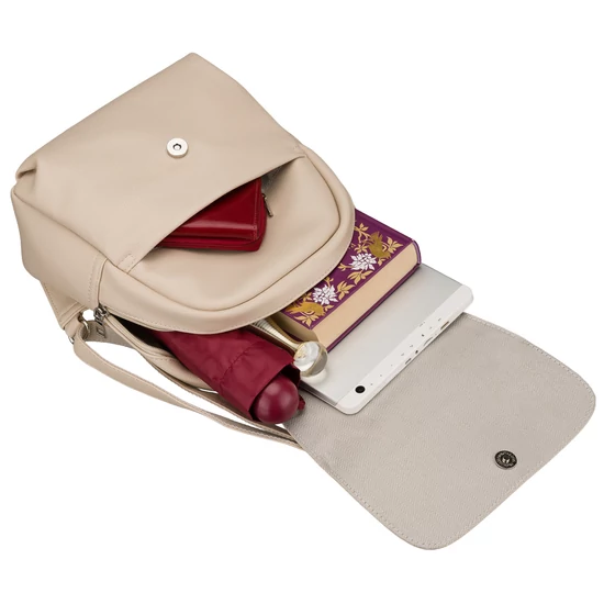 Női PU hátizsák R-6739 D.Beige