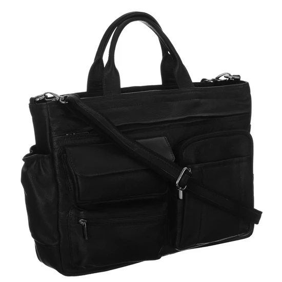 NO LOGO bőr laptop táska LAP-15604-NDM-NL