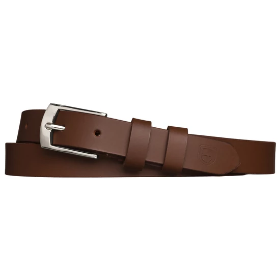 Női bőr öv PTN LTP-24 Tan-Silver
