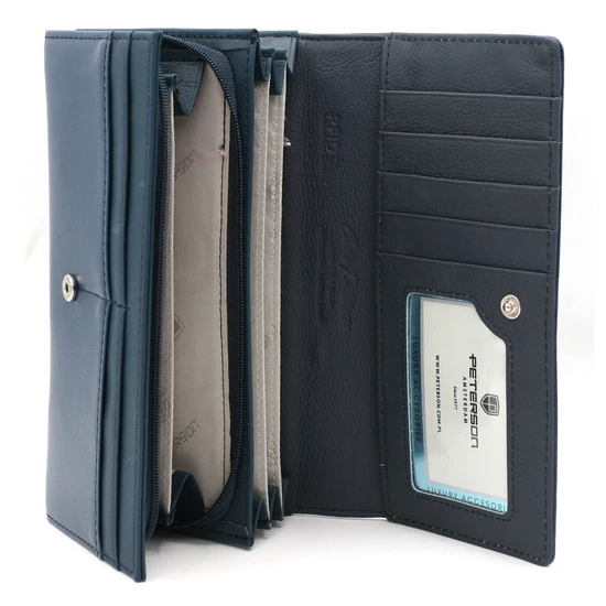 Női pénztárca bőr+PU PTN PX20-F773 Navy