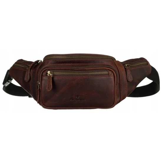 PETERSON bőr tasak PTN 2506-OLH barna