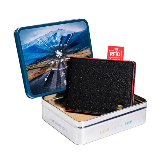 PETERSON PTN 1517.03 RFID bőr pénztárca