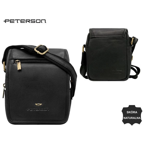 PETERSON bőrtáska PTN 5047-NDM