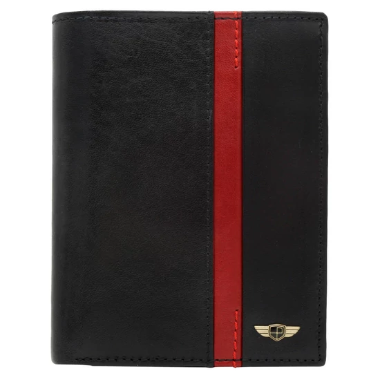 Férfi bőr pénztárca PTN N575-VTP-BL-RED