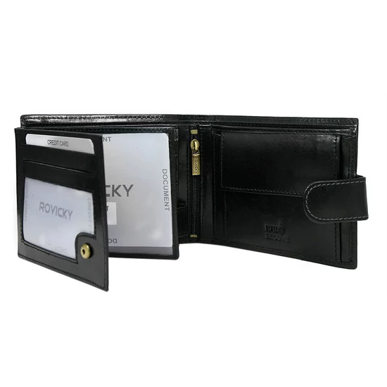 ROVICKY RFID bőr pénztárca N992L-RVTP