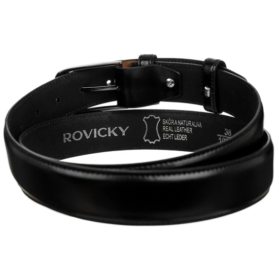 ROVICKY Férfi bőr öv, méret: 125