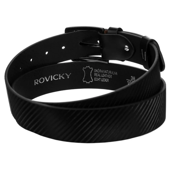 ROVICKY Férfi bőr öv, méret: 105