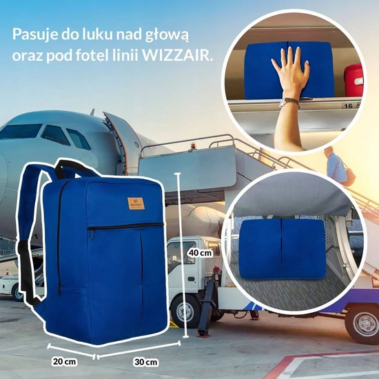 ROVICKY R-PLEC-02 poliészter hátizsák