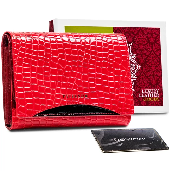 PETERSON PTN MC-445 RFID bőr pénztárca