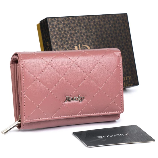 ROVICKY RFID bőr pénztárca R-RD-02-GCL-Q