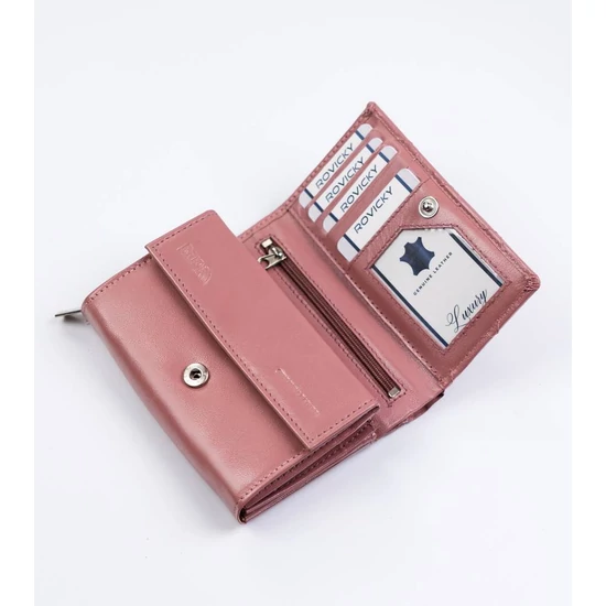 ROVICKY RFID bőr pénztárca R-RD-02-GCL-Q
