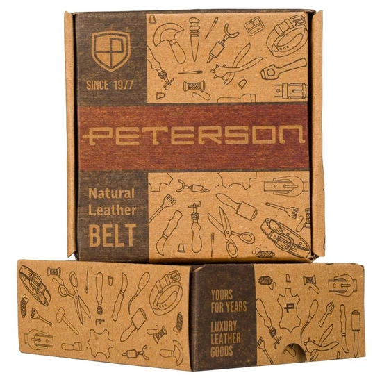 Peterson Férfi bőr öv, méret: 125