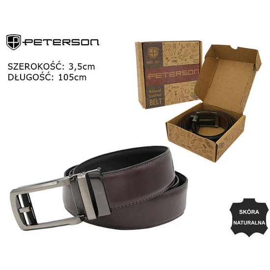 Peterson Férfi bőr öv, méret: 125