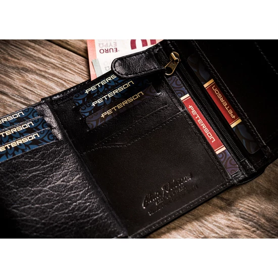 PETERSON PTN 317.01 RFID bőr pénztárca