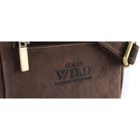 Bőr táska ALWAYS WILD 250-MH Barna