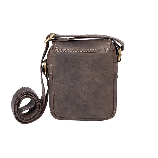 Bőr táska 250591-MH BROWN