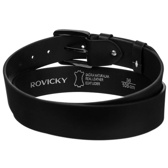 ROVICKY Férfi bőr öv, méret: 115