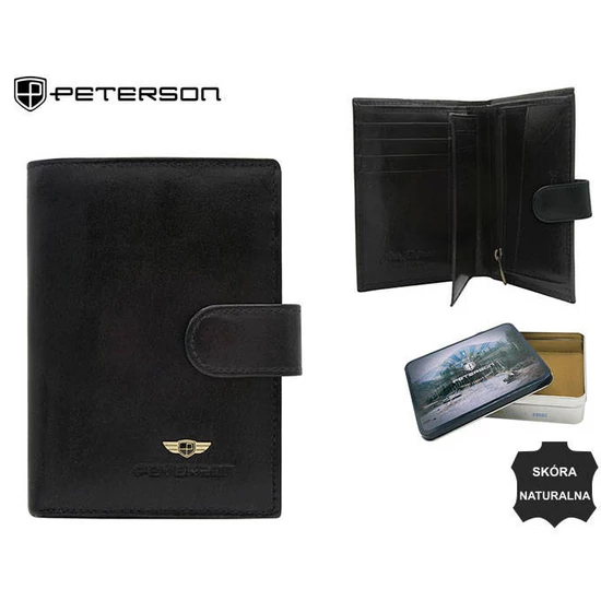 PETERSON PTN N74L-VT RFID bőr pénztárca