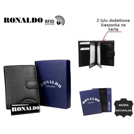 RONALDO Férfi pénztárca