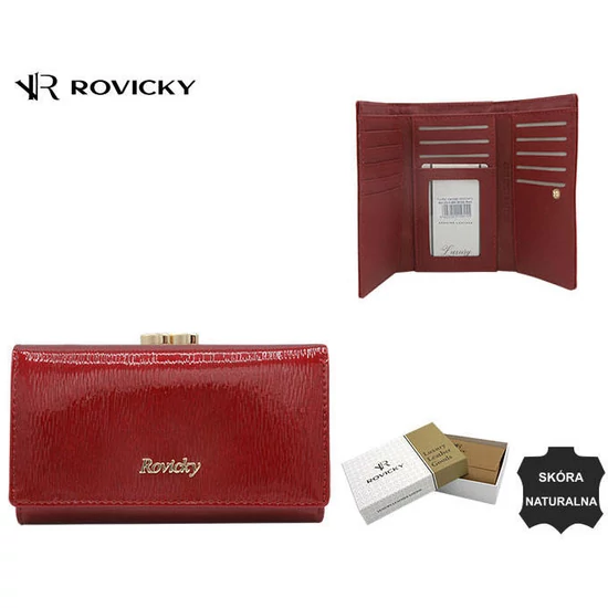 ROVICKY RH-23-1-SH RFID bőr pénztárca