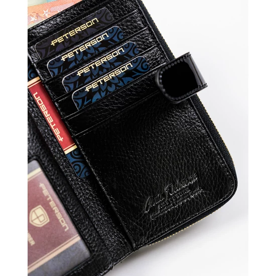 PETERSON PTN BC-603 RFID bőr pénztárca