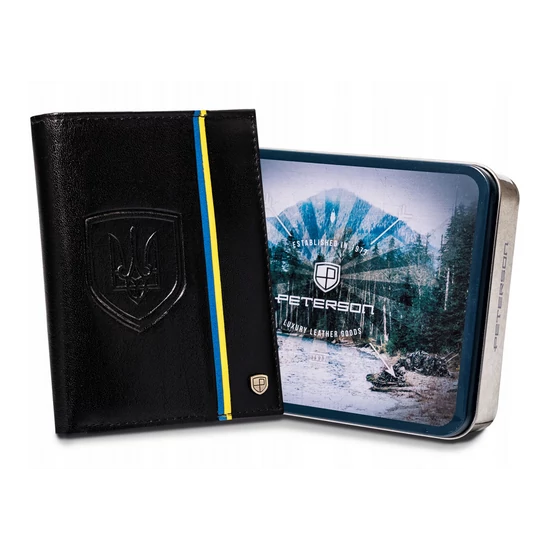 PETERSON PTN 324-P-UP UA RFID bőr pénztárca