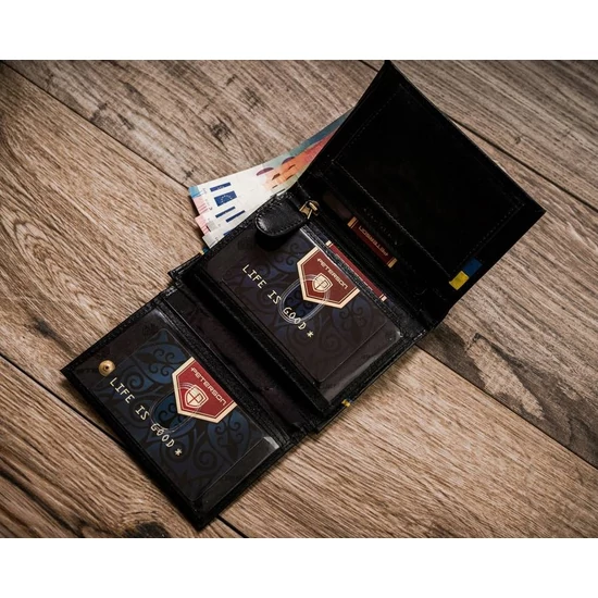 PETERSON PTN 324-P-UP UA RFID bőr pénztárca