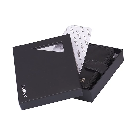 LOREN N4L-CV RFID bőr pénztárca