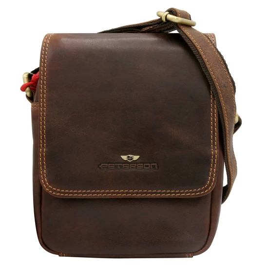 Férfi bőrtáska PTN TB-708-COM Cognac