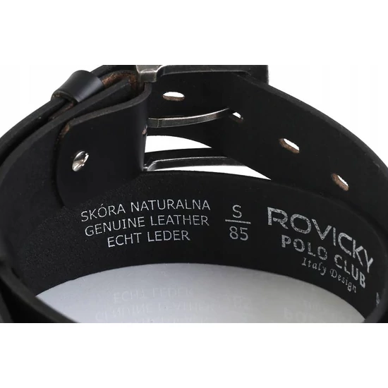 ROVICKY Férfi bőr öv, méret: 95