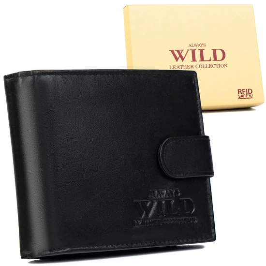 ALWAYS WILD valódi bőr Férfi pénztárca