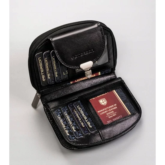 PETERSON PTN RD-28-GCL RFID bőr pénztárca