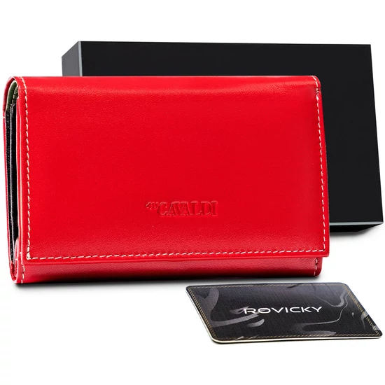 CAVALDI RD-22-GCL 4U RFID bőr pénztárca