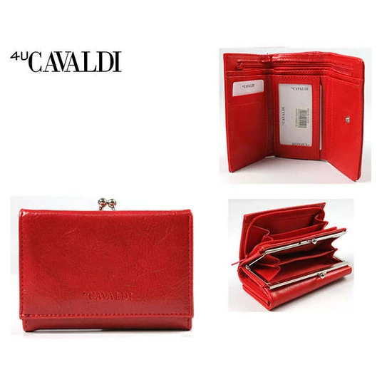 Női PU pénztárca F18-023B-5393 Red