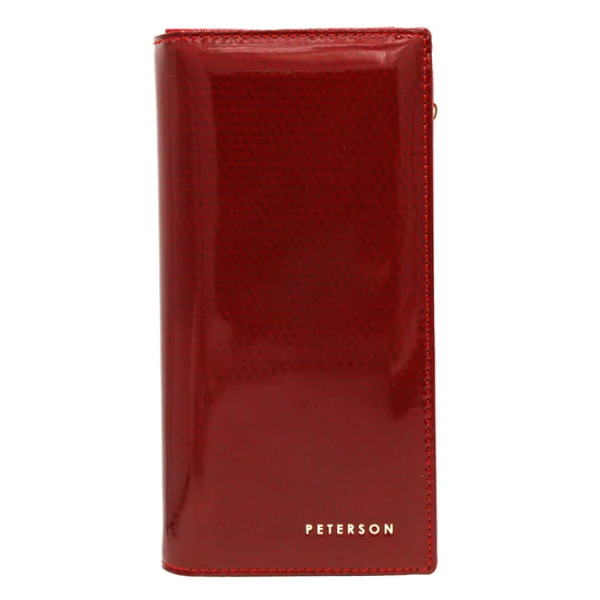 PETERSON PTN 421431-SBR RFID bőr pénztárca