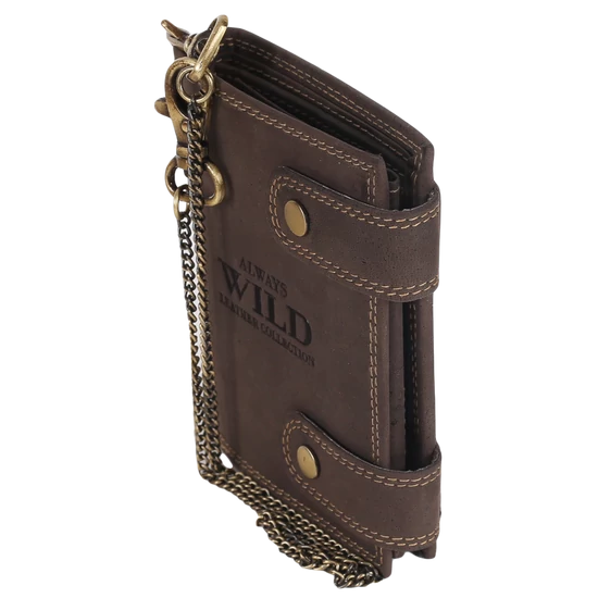 Bőr pénztárca 2901-BIC BROWN